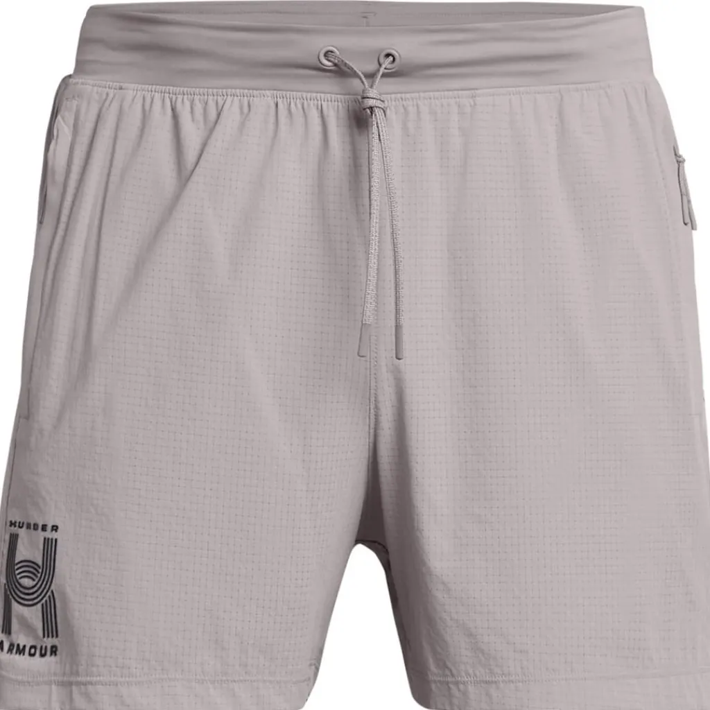 Fitness And Gym Shorts*Under Armour Mens Armour Ua Run Anywhere Shorts Running Shorts in Grey
