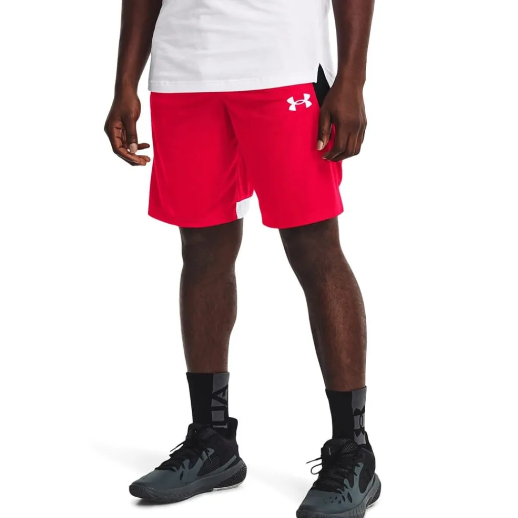 Fitness And Gym Shorts*Under Armour Mens Armour Baseline 10 Shorts in Red