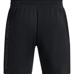 Fitness And Gym Shorts*Under Armour Mens Armour Pjt Rock Hwt Terry Shorts Gym Shorts in Black