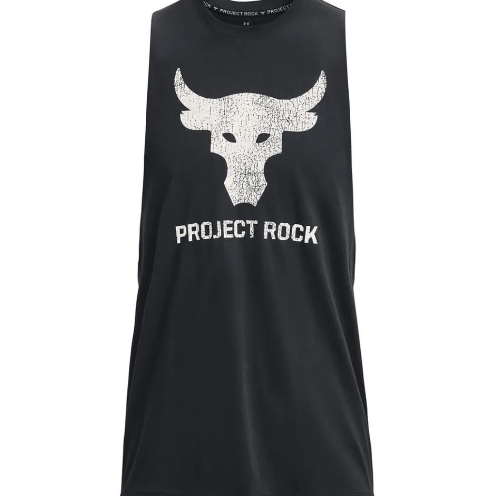 Fitness And Gym Tops*Under Armour Mens Armour Pr Bull Tank Top in Black