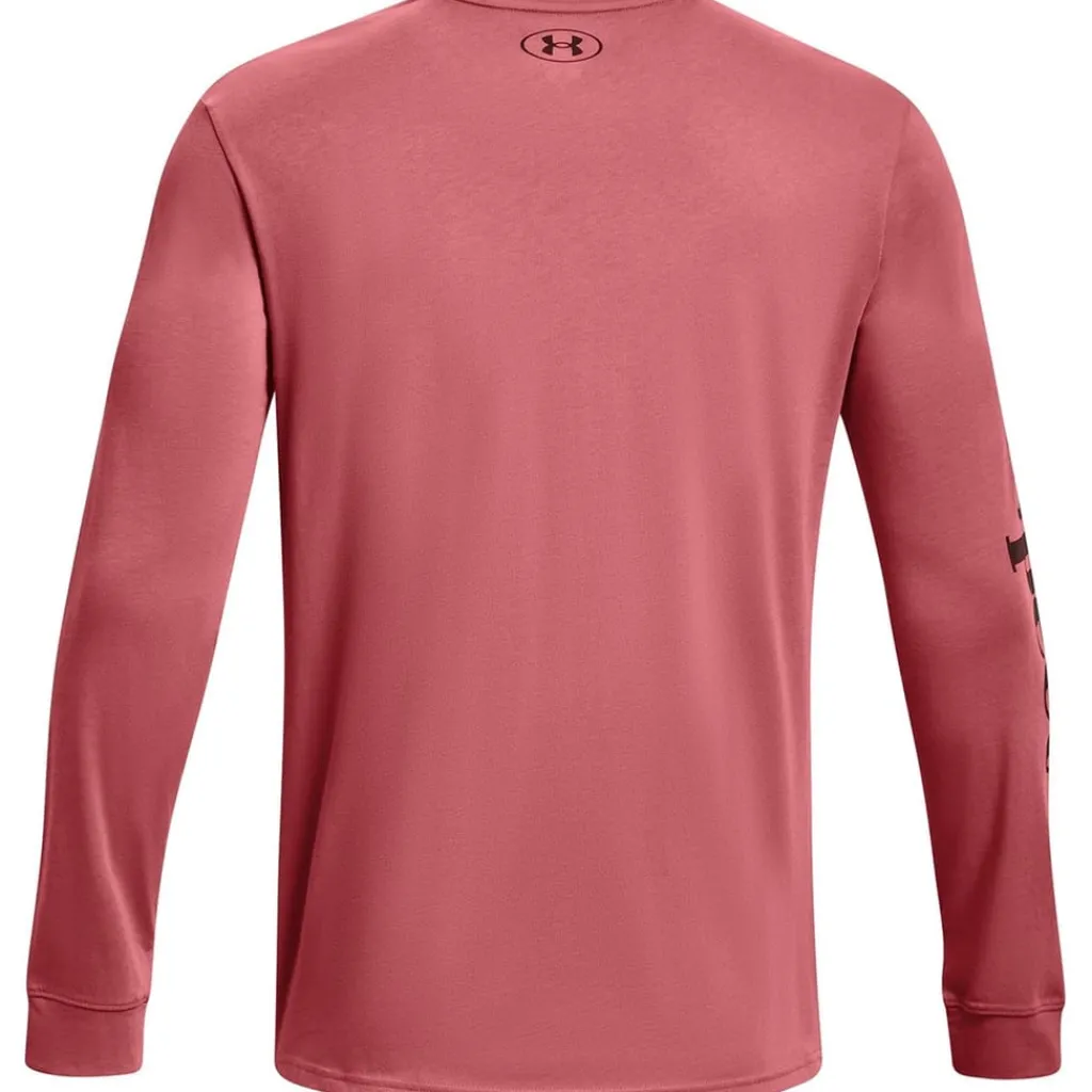 Fitness And Gym Tops*Under Armour Mens Armour Ua Pjt Rock Respect Ls Gym Top in Pink