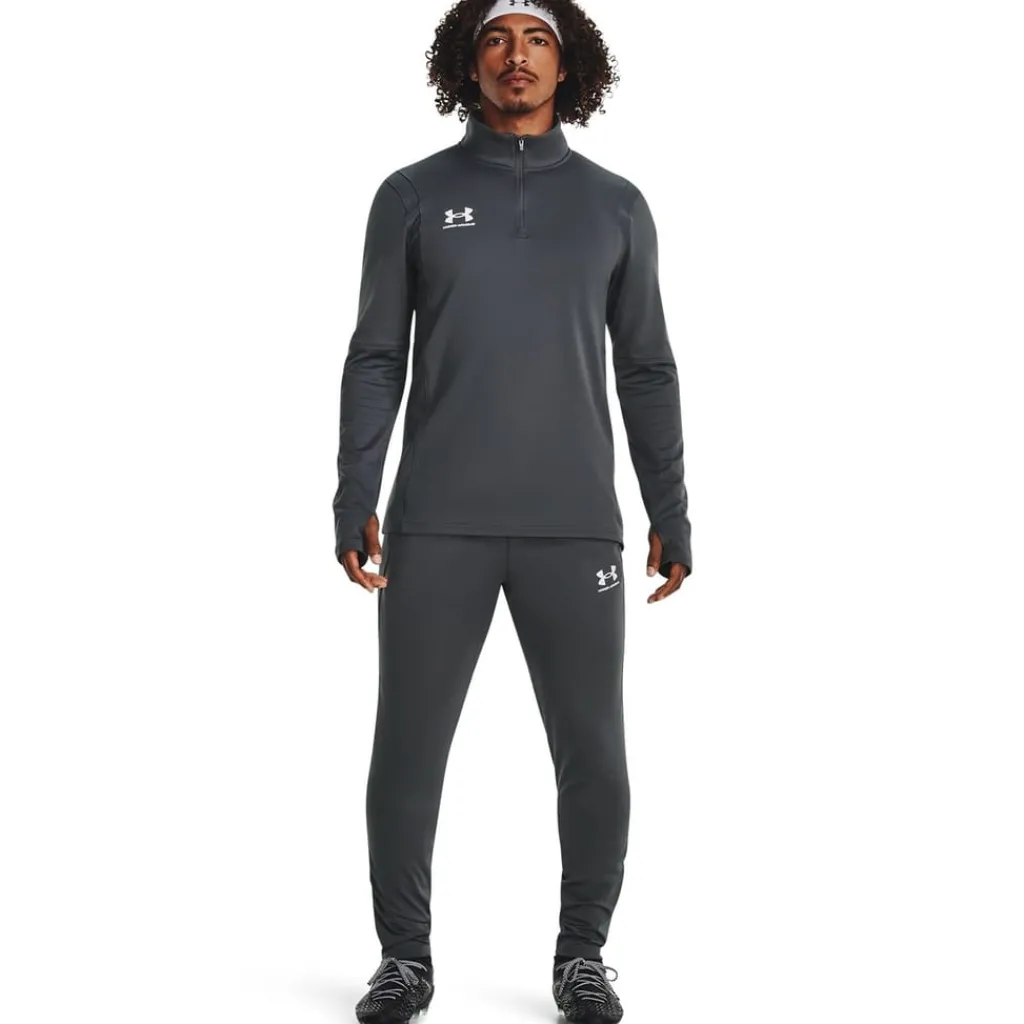 Trousers*Under Armour Mens Armour Challenger Knit Trousers in Grey
