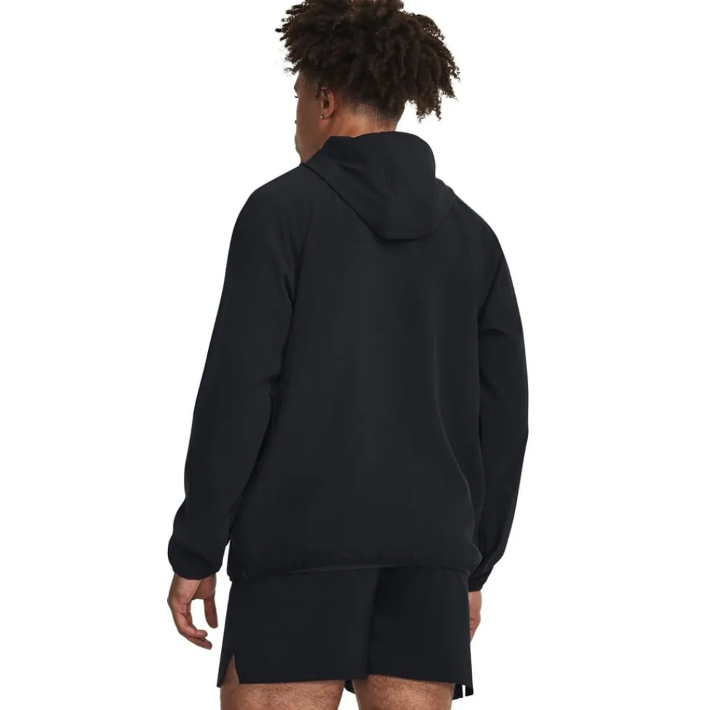 Fitness And Gym Tops*Under Armour Mens Armour Pjt Rock Unstoppable Jacket Hoody in Black