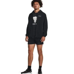 Fitness And Gym Tops*Under Armour Mens Armour Pjt Rock Unstoppable Jacket Hoody in Black