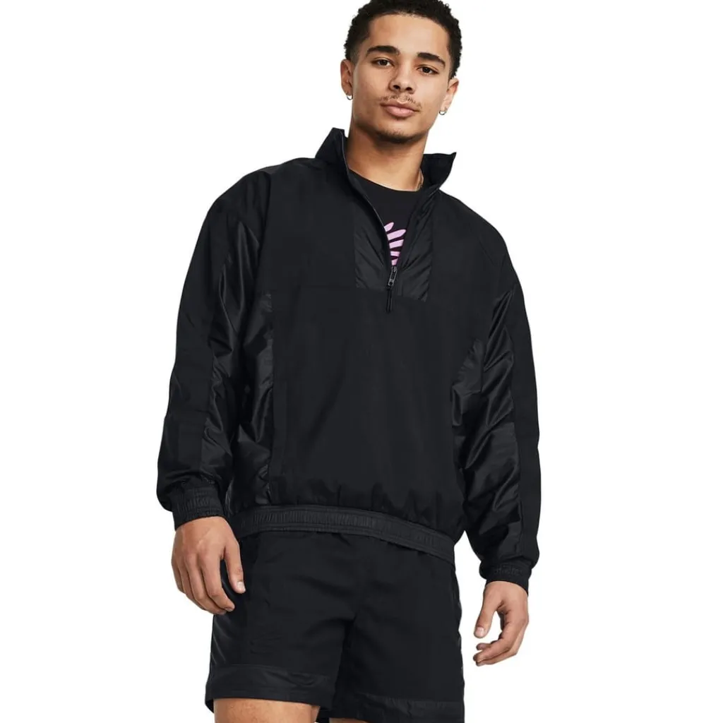 Coats And Jackets*Under Armour Mens Armour Curry Woven Jacket Training in Black