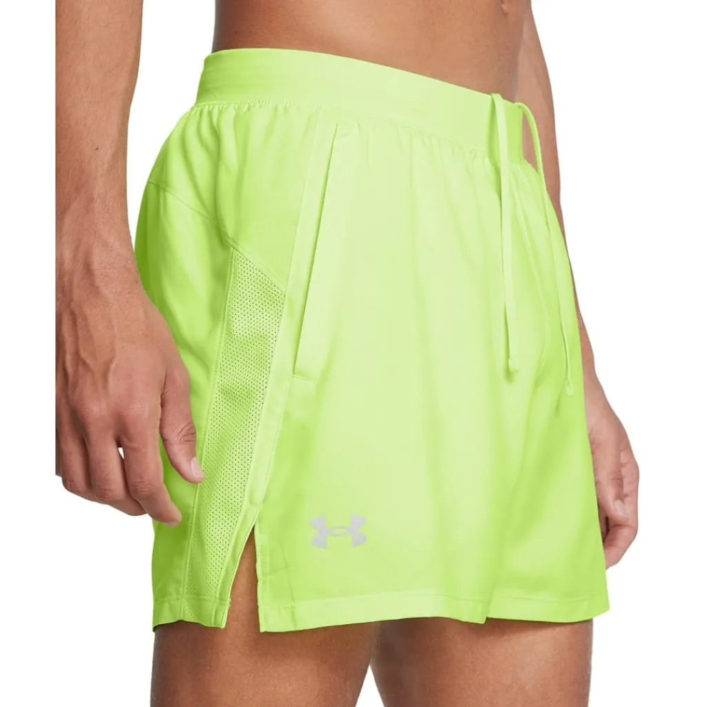 Fitness And Gym Shorts*Under Armour Mens Armour Ua Launch Unlined 5 Shorts in Green