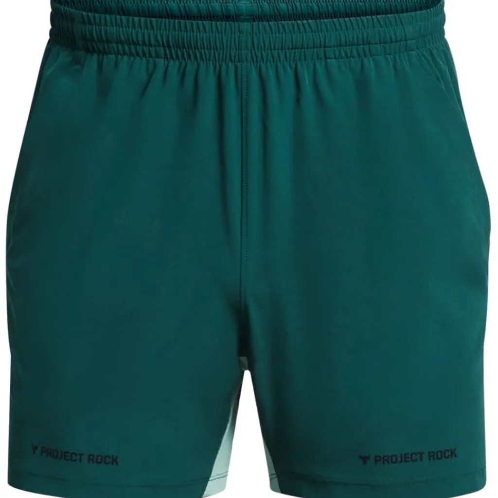 Fitness And Gym Shorts*Under Armour Mens Armour Pjt Rock Ultimate 5 Training Short Gym in Blue