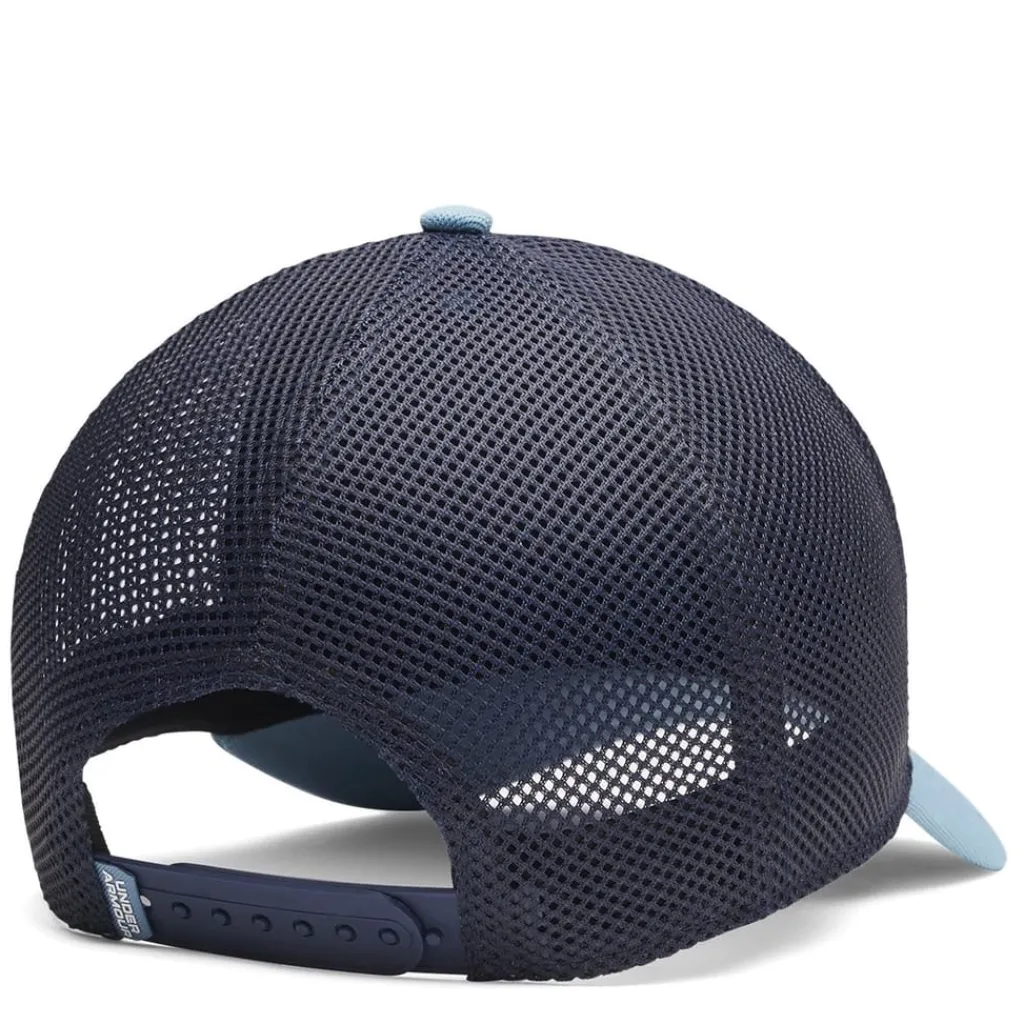 Caps-Hats*Under Armour Mens Blitzing Trucker Hat in Blue
