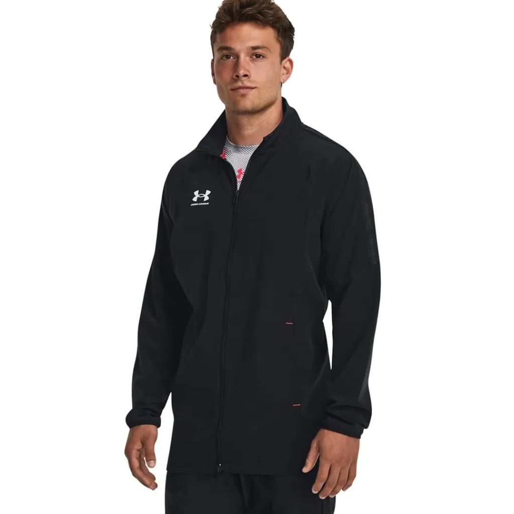 Fitness And Gym Tops*Under Armour Mens Challenger Pro Tracksuit Top in Black
