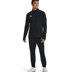 Fitness And Gymwear|Fitness And Gym Tops*Under Armour Mens Challenger Half Zip Midlayer in Black