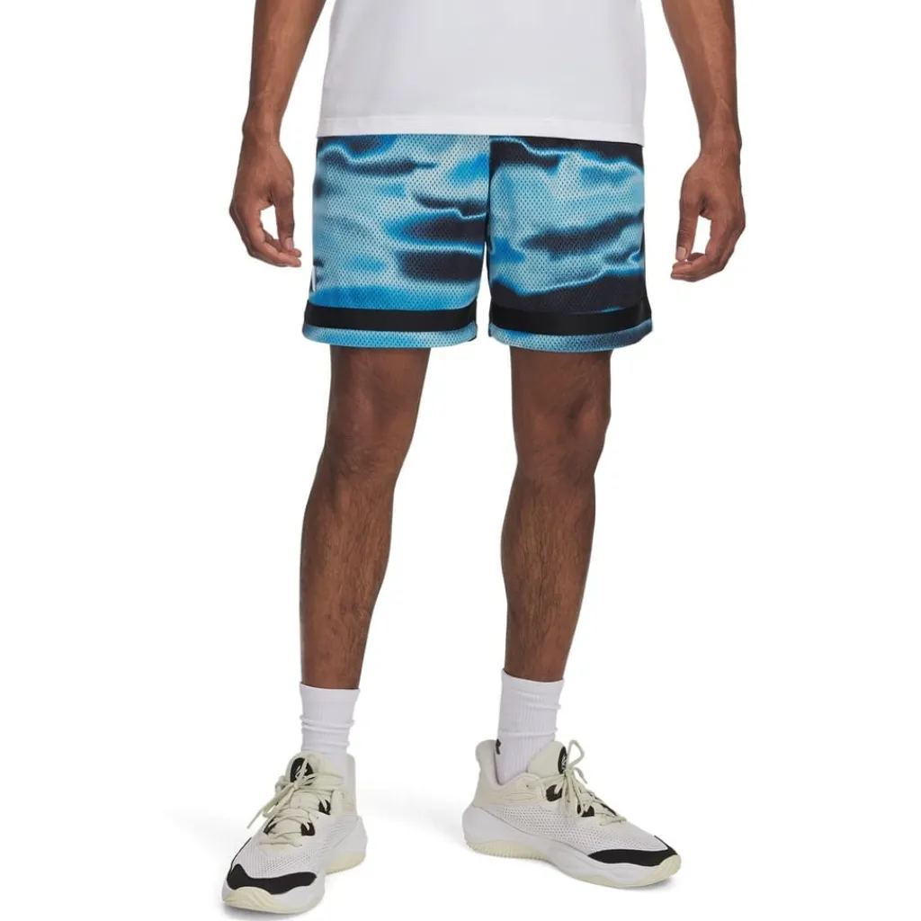 Fitness And Gym Shorts*Under Armour Mens Curry Statement Shorts in Blue