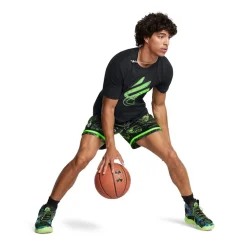 Fitness And Gym Shorts*Under Armour Mens Curry Statement Shorts in Black