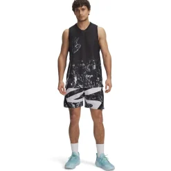 Fitness And Gym Shorts*Under Armour Mens Curry Signature Sub Basketball Shorts in Black