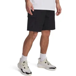 Fitness And Gym Shorts*Under Armour Mens Curry Woven Shorts in Black