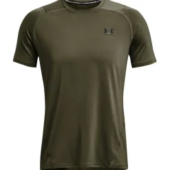 Fitness And Gym Tops|Fitness And Gymwear*Under Armour Mens Heatgear Armour Fitted Short Sleeve Training Top in Green