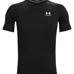 Football And Rugby Clothing*Under Armour Mens Heatgear® Short Sleeve in Black