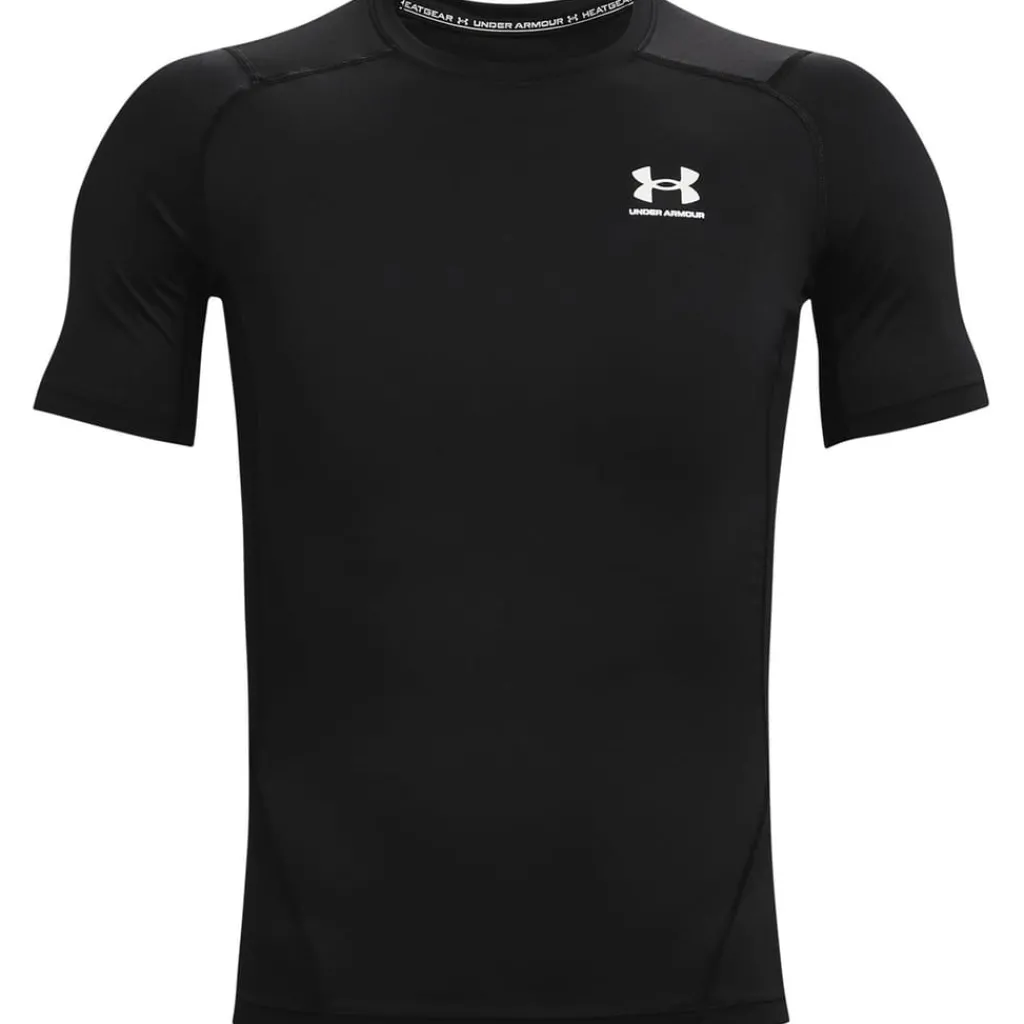 Football And Rugby Clothing*Under Armour Mens Heatgear® Short Sleeve in Black