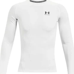 Fitness And Gym Tops|Fitness And Gymwear*Under Armour Mens Heatgear® Long Sleeve in White