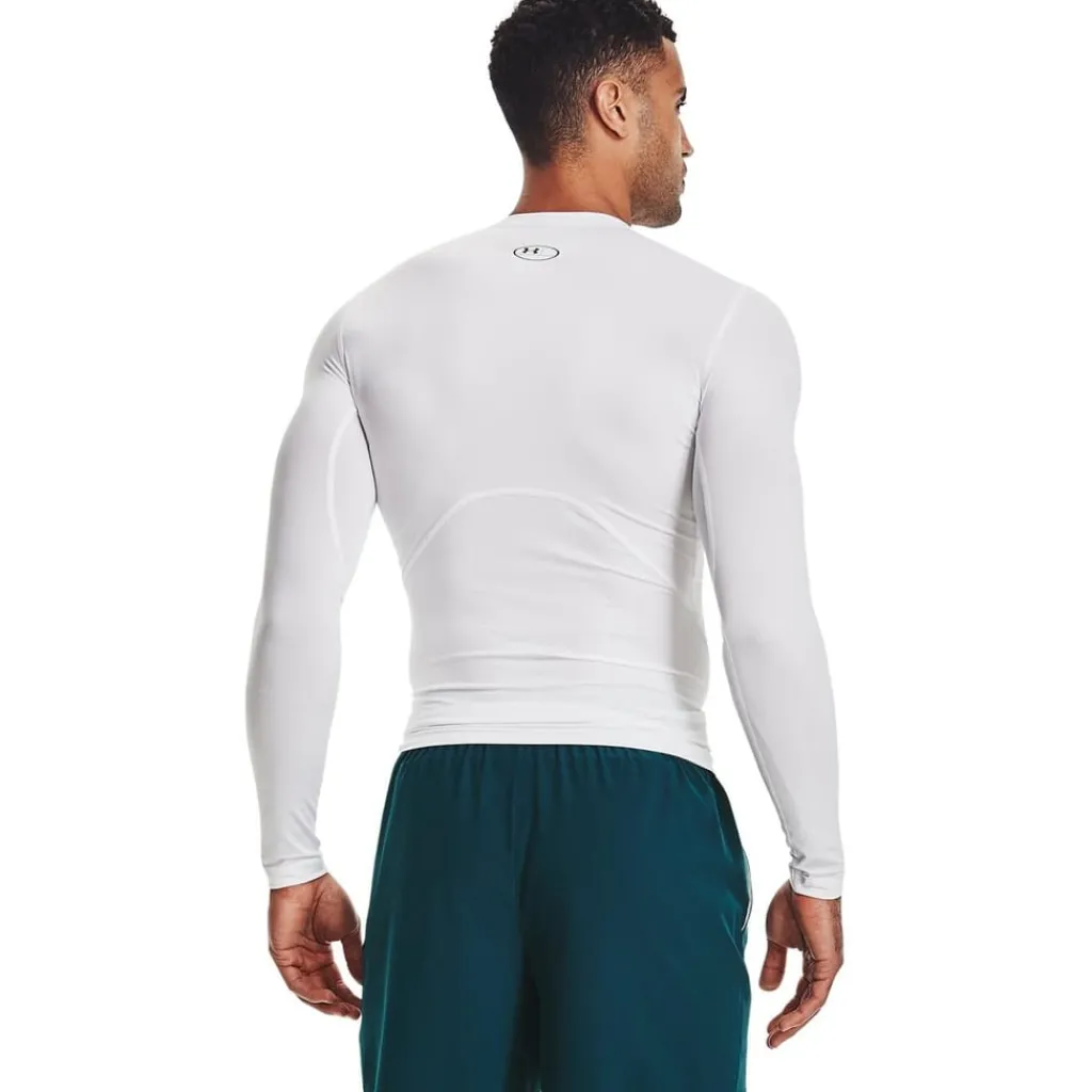 Fitness And Gym Tops|Fitness And Gymwear*Under Armour Mens Heatgear® Long Sleeve in White