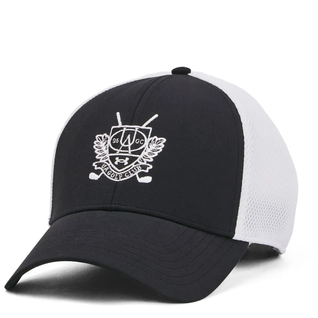 Caps-Hats*Under Armour Mens Iso Chill Driver Mesh Cap in Black
