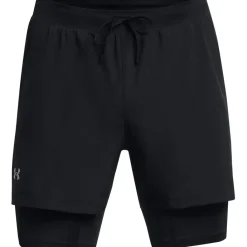 Fitness And Gym Shorts|Fitness And Gymwear*Under Armour Mens Launch Sw 7 2n1 Shorts in Black