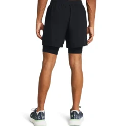 Fitness And Gym Shorts|Fitness And Gymwear*Under Armour Mens Launch Sw 7 2n1 Shorts in Black