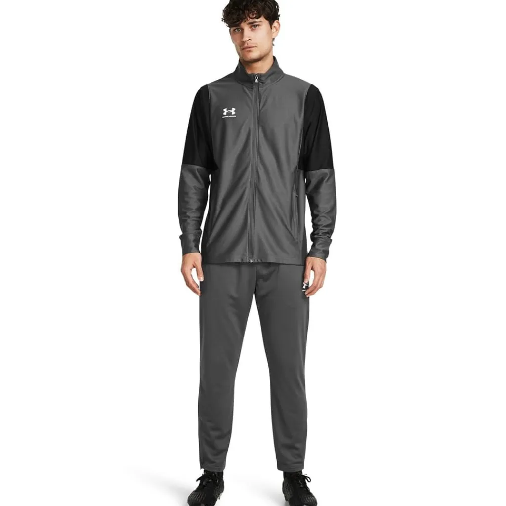 Trousers*Under Armour Mens Pique Track Pants in Grey