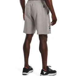 Fitness And Gym Shorts*Under Armour Mens Project Rock Terry Shorts in Grey