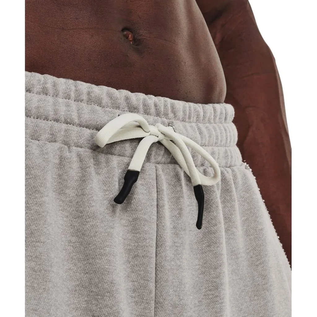 Fitness And Gym Shorts*Under Armour Mens Project Rock Terry Shorts in Grey