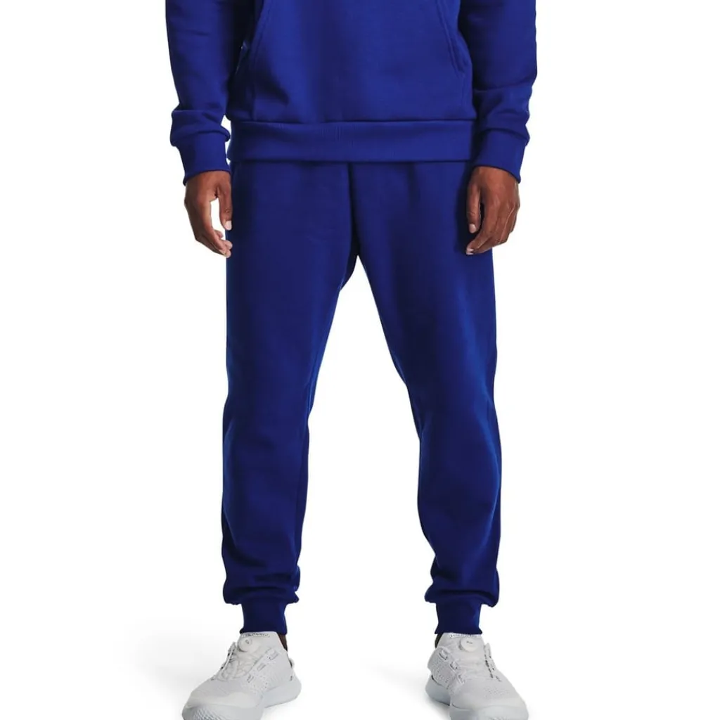 Trousers*Under Armour Mens Rival Tracksuit Bottoms in Blue