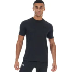 Fitness And Gymwear|T-Shirts And Vests*Under Armour Mens Sportstyle Left Chest Short Sleeve T-Shirt in Black
