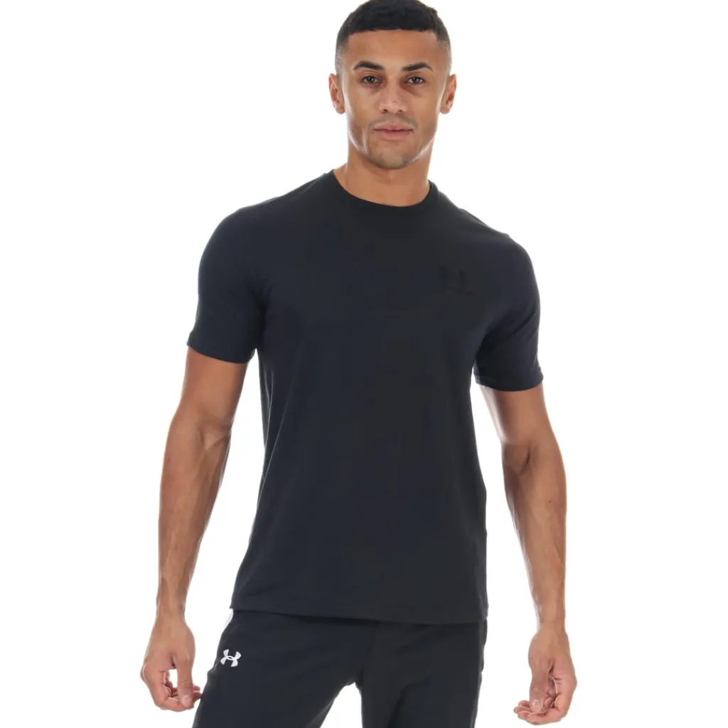 Fitness And Gymwear|T-Shirts And Vests*Under Armour Mens Sportstyle Left Chest Short Sleeve T-Shirt in Black