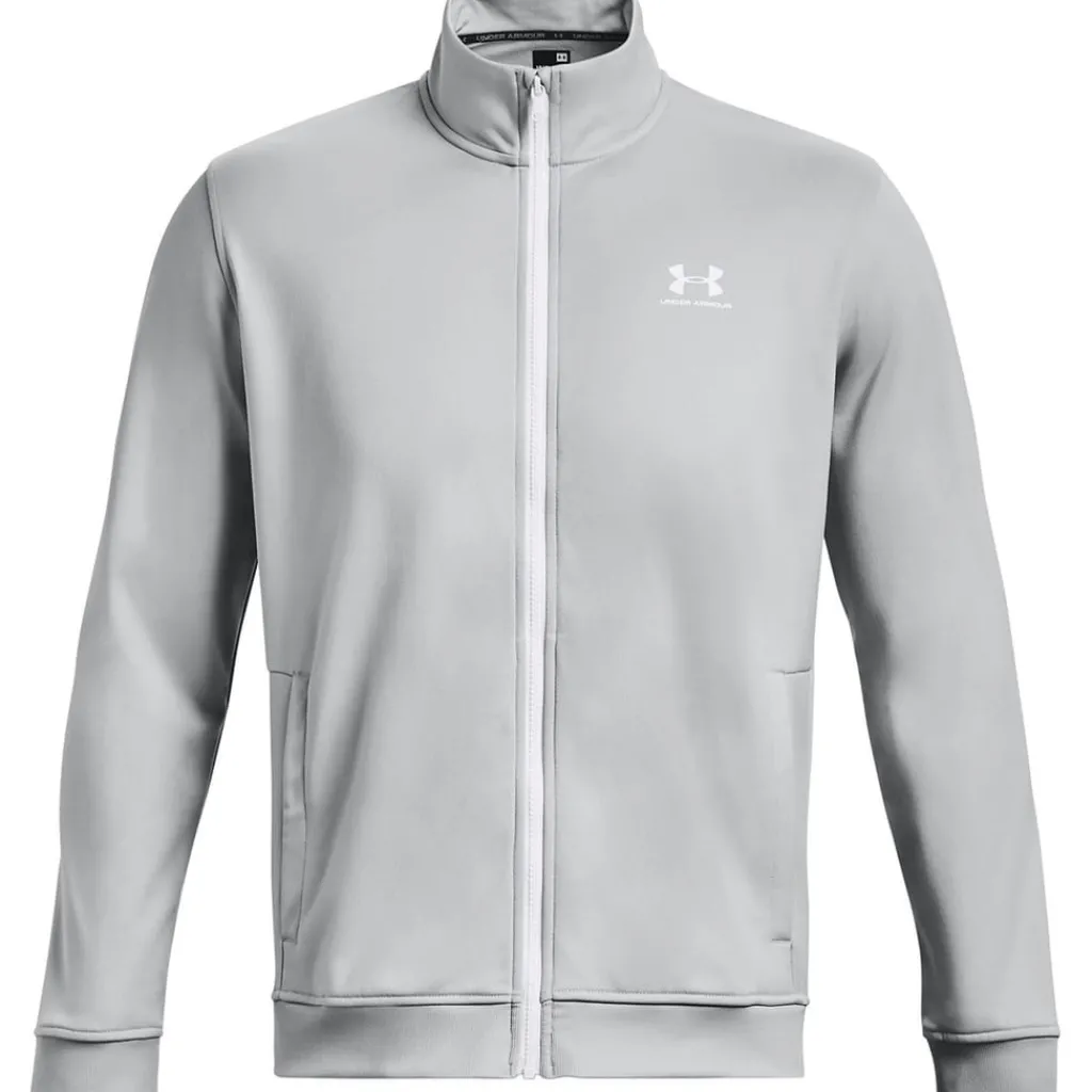 Coats And Jackets*Under Armour Mens Tricot Jacket in Grey