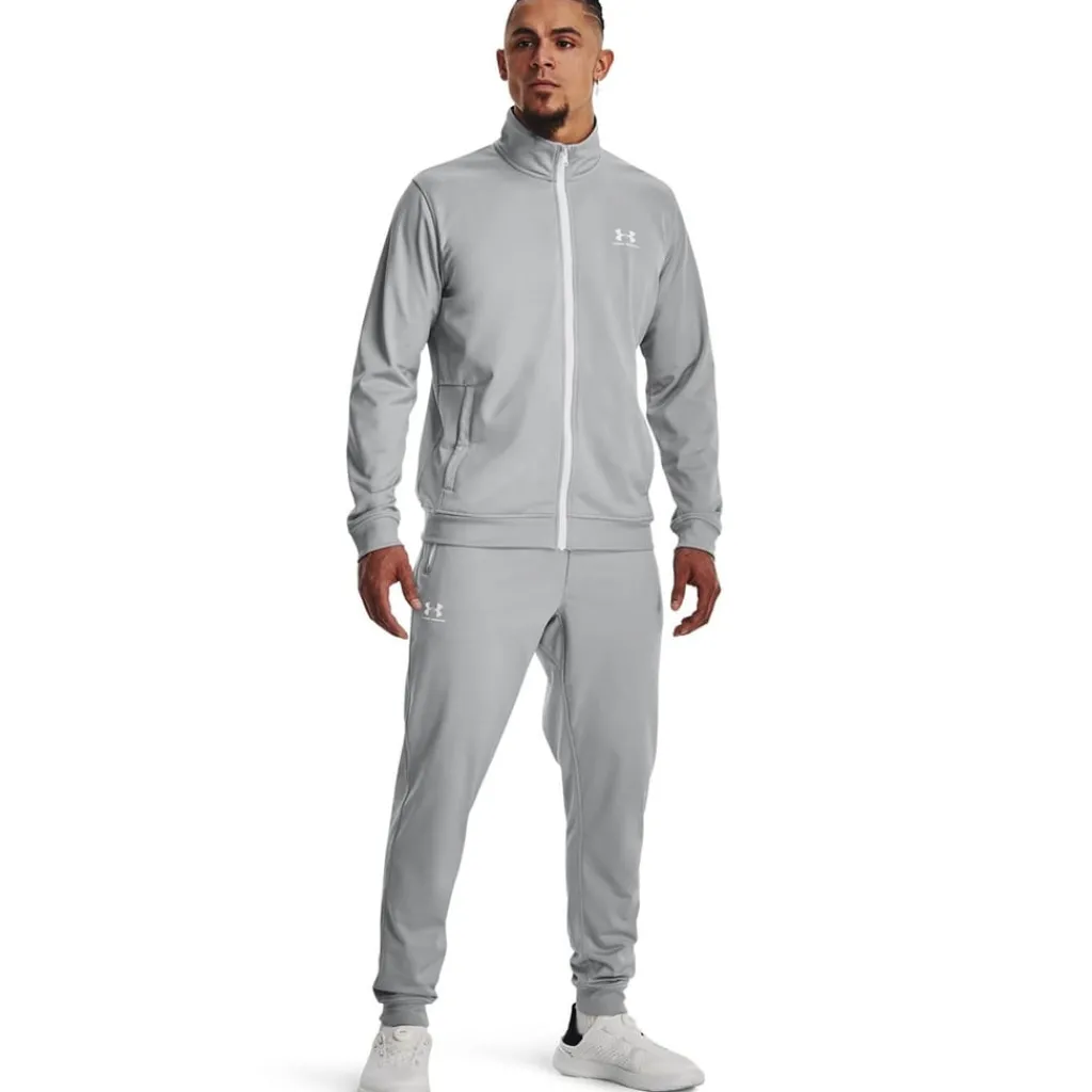 Coats And Jackets*Under Armour Mens Tricot Jacket in Grey