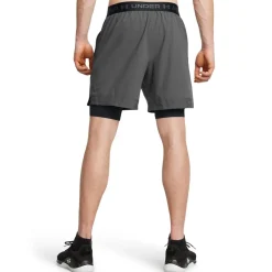 Fitness And Gym Shorts*Under Armour Mens Vanish 2 In 1 Shorts in Grey