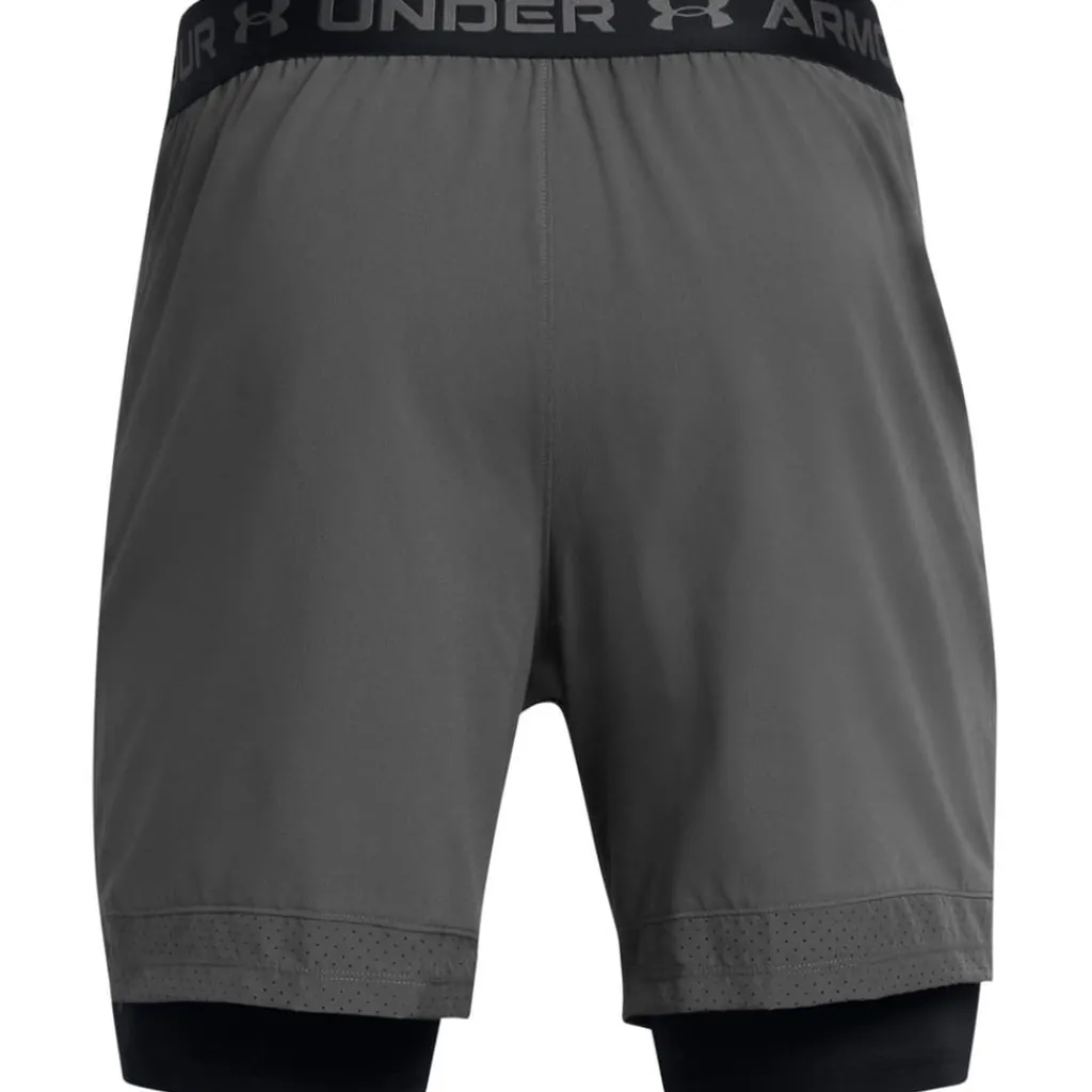 Fitness And Gym Shorts*Under Armour Mens Vanish 2 In 1 Shorts in Grey