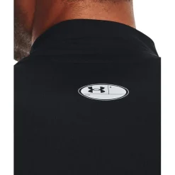Fitness And Gymwear*Under Armour Mock Long Sleeve Top in Black