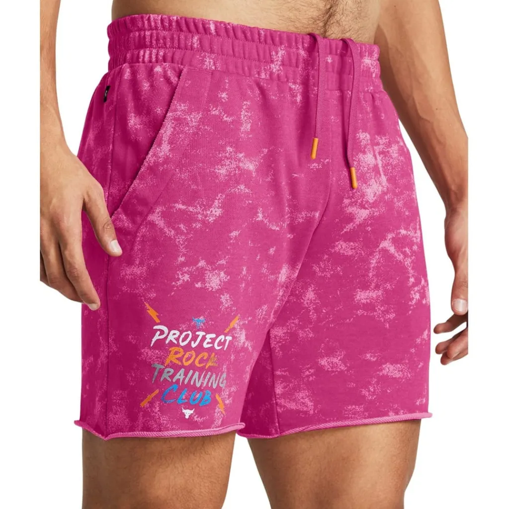 Fitness And Gym Shorts*Under Armour P Rk Aop Try Shorts in Pink