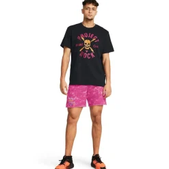 Fitness And Gym Shorts*Under Armour P Rk Aop Try Shorts in Pink