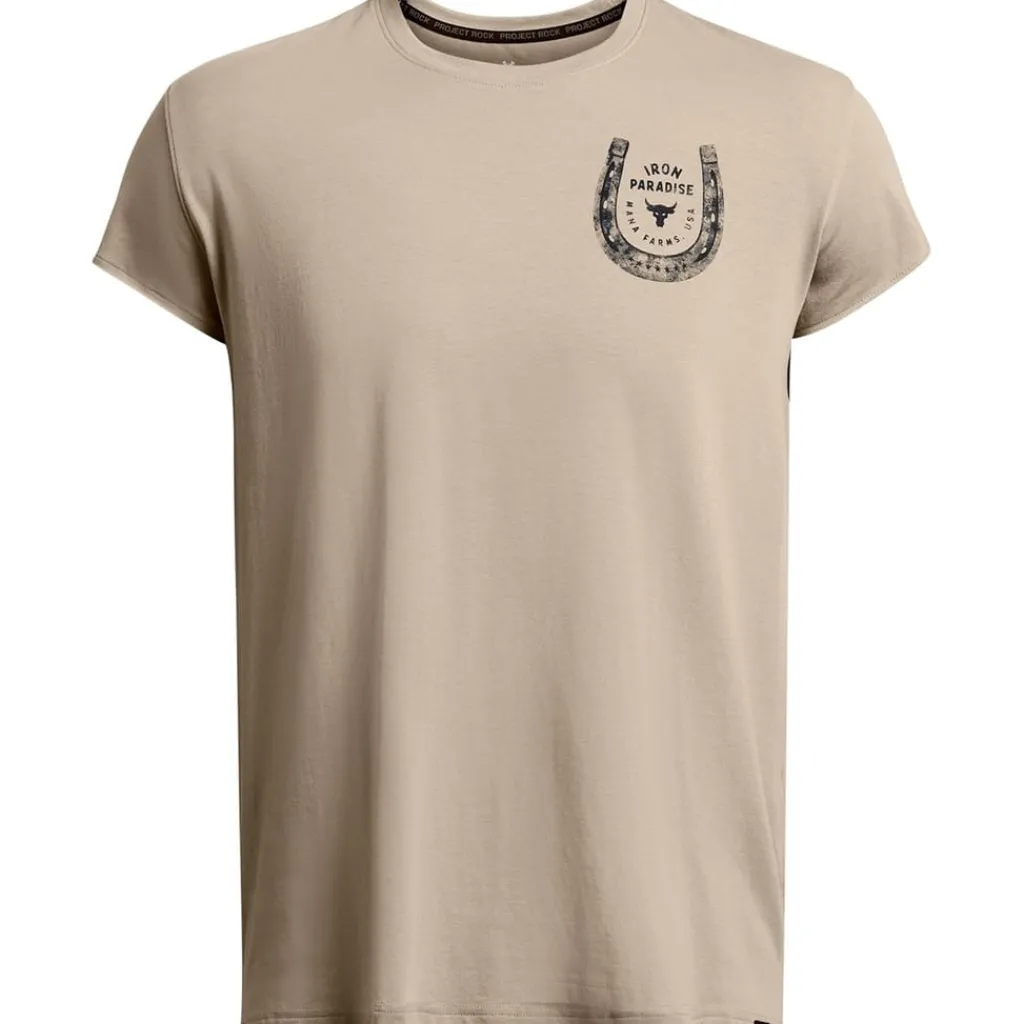 Fitness And Gym Tops*Under Armour P Rk Bal Cap T in Brown