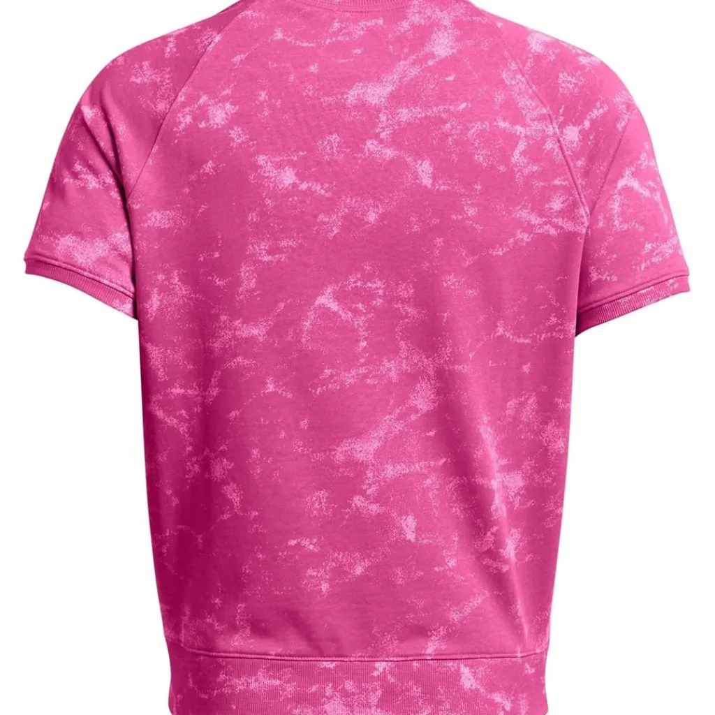 Fitness And Gym Tops*Under Armour P Rk Q2 Try Crw in Pink