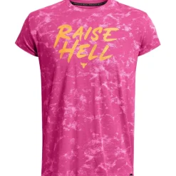 Fitness And Gymwear|Fitness And Gym Tops*Under Armour P Rk Rs Hll Cap T in Pink
