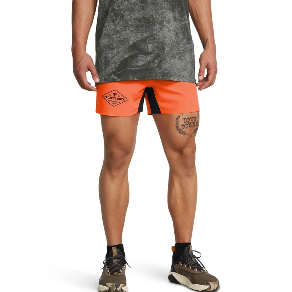 Fitness And Gym Shorts*Under Armour P Rk Ul 5 Trn st in Orange