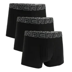 Underwear And Socks*Under Armour Performance Cotton 3in 3pk in Black
