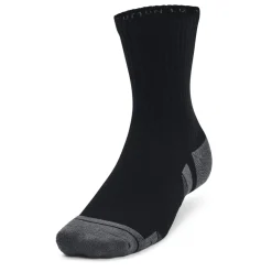 Underwear And Socks*Under Armour Performance Cotton 3p Mid in Black