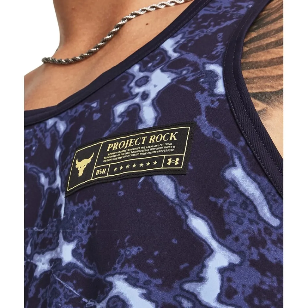 Fitness And Gym Tops*Under Armour Pjt Rk Isoch Tnk in Blue