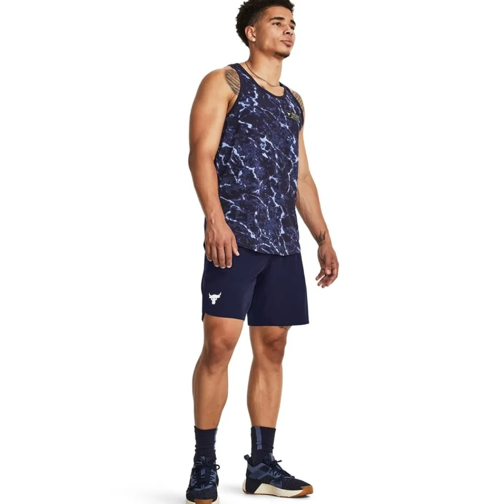 Fitness And Gym Tops*Under Armour Pjt Rk Isoch Tnk in Blue