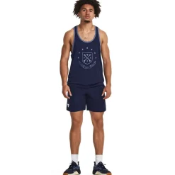 Fitness And Gym Tops*Under Armour Pjt Rock Gym Tank in Blue