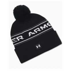 Caps-Hats*Under Armour Pom Beanie in Black