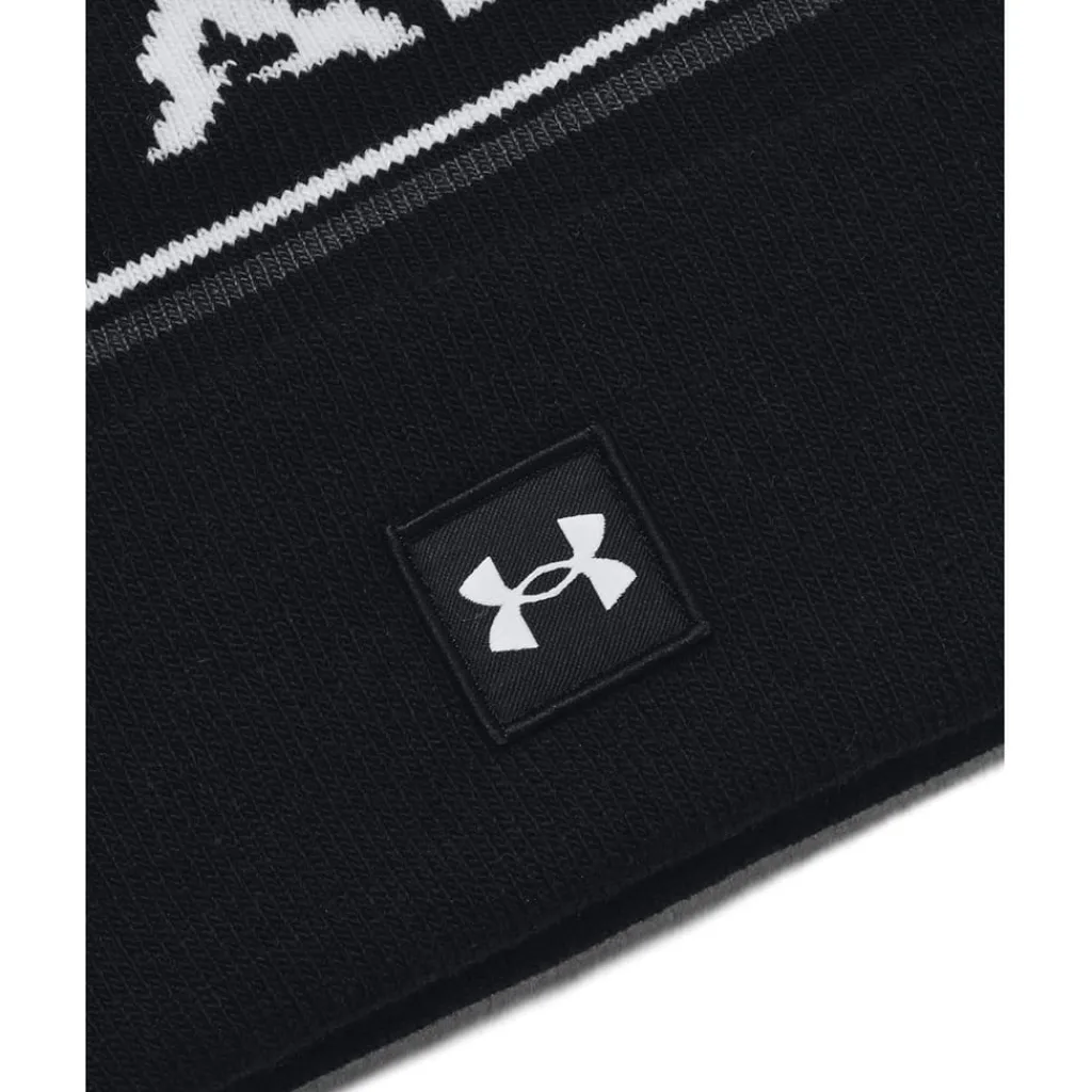 Caps-Hats*Under Armour Pom Beanie in Black